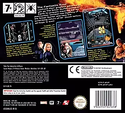 Image n° 2 - boxback : Fantastic Four - Rise of the Silver Surfer